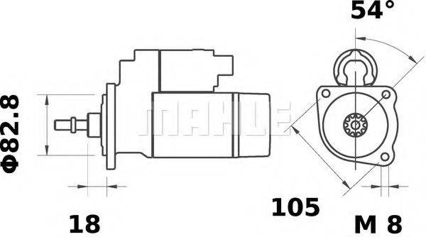 MAHLE ORIGINAL MS 188