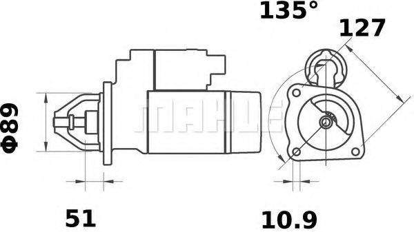 MAHLE ORIGINAL MS 170