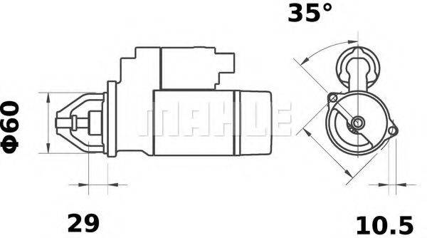 MAHLE ORIGINAL MS 171