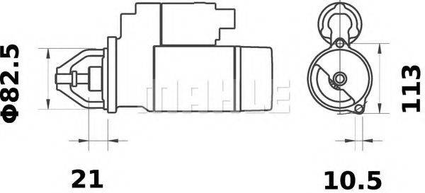 MAHLE ORIGINAL MS 97