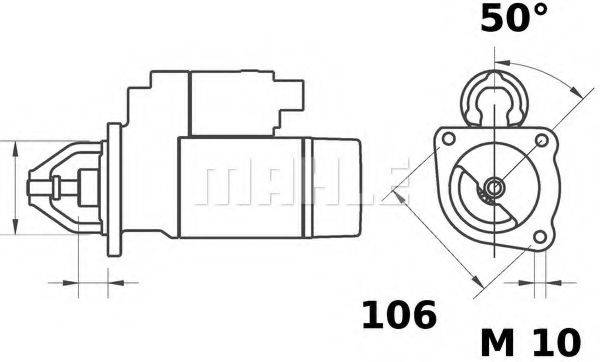 MAHLE ORIGINAL MS 80
