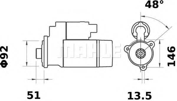 CASE IH 87425232 Стартер
