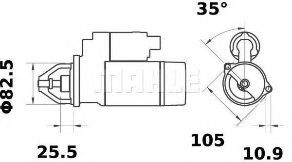 MAHLE ORIGINAL MS 29