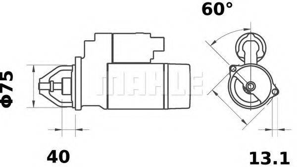 MAHLE ORIGINAL MS 16