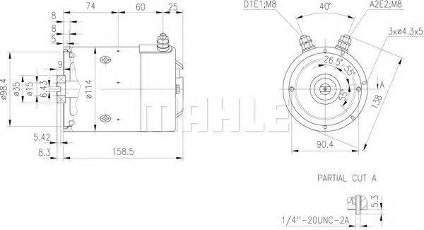 MAHLE ORIGINAL MM 273