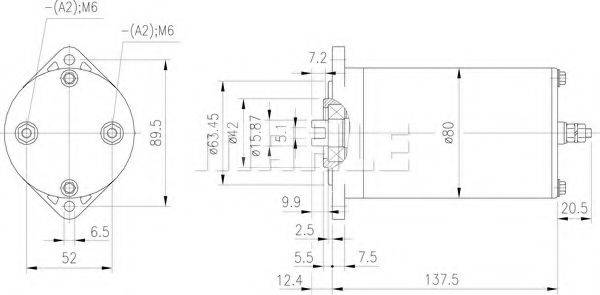MAHLE ORIGINAL MM 235