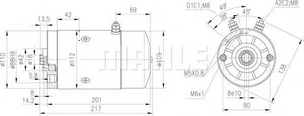 MAHLE ORIGINAL MM 135