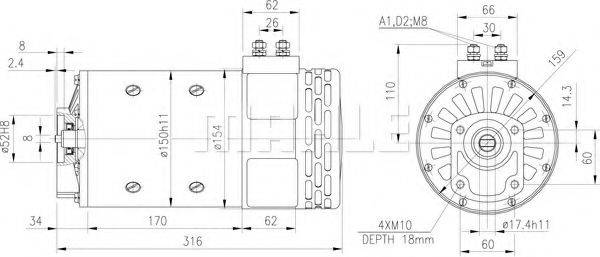 IVECO 022439 Стартер