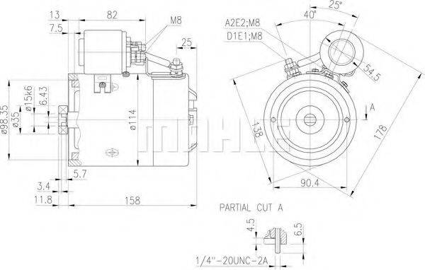 MAHLE ORIGINAL MM 71
