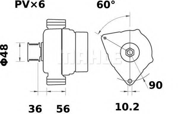 MAHLE ORIGINAL MG 578