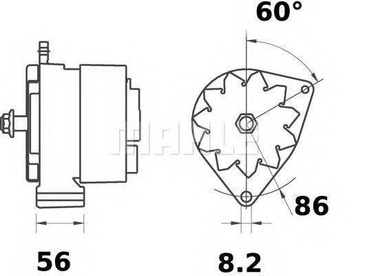 MAHLE ORIGINAL MG 517