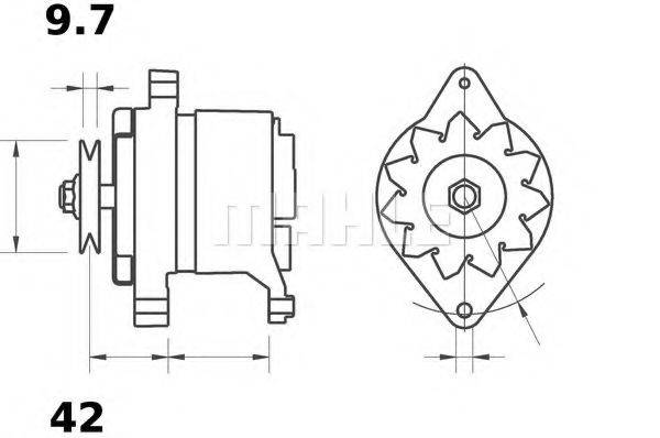MAHLE ORIGINAL MG 491