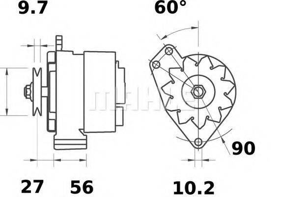 MAHLE ORIGINAL MG 492