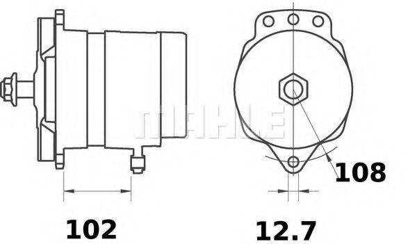 NEW HOLLAND 875 922 54 Генератор