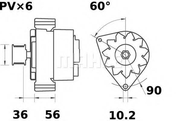 MAHLE ORIGINAL MG 456