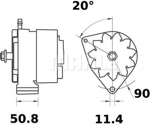 MAHLE ORIGINAL MG 445