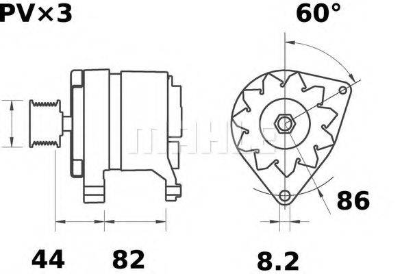 MAHLE ORIGINAL MG 428