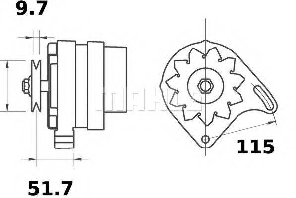 MAHLE ORIGINAL MG 432