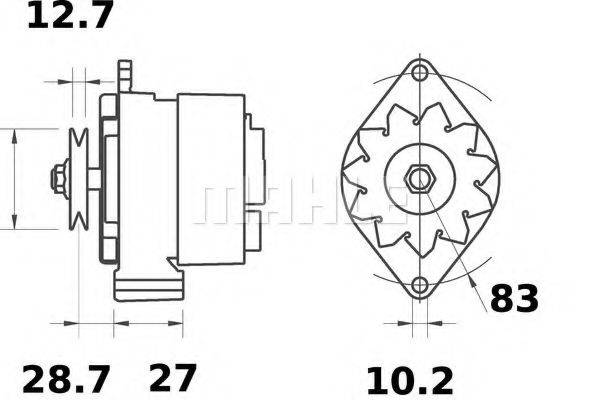 MAHLE ORIGINAL MG 416