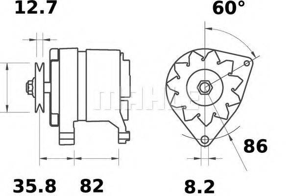 CASE IH A 231 295 A1 Генератор