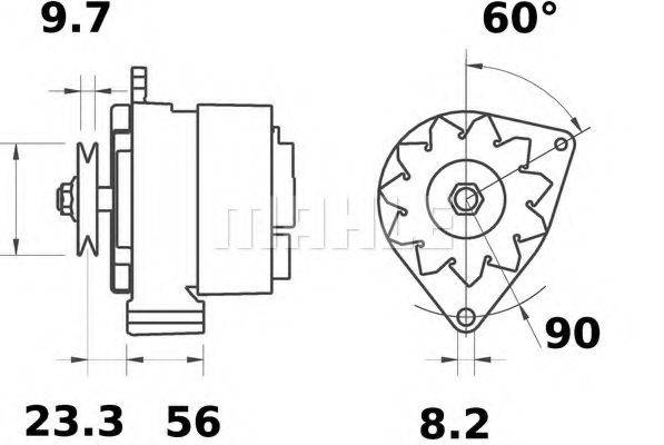 MAHLE ORIGINAL MG 389