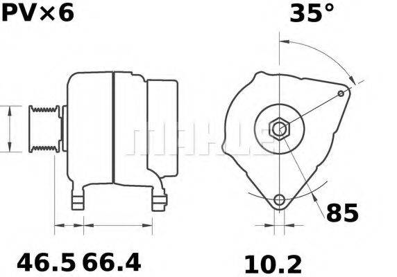MAHLE ORIGINAL MG 325