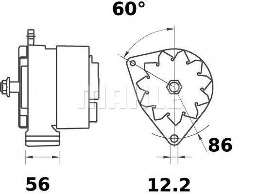 MAHLE ORIGINAL MG 281