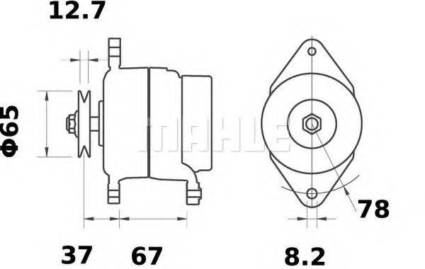 LANDINI 4215 164 M93 Генератор