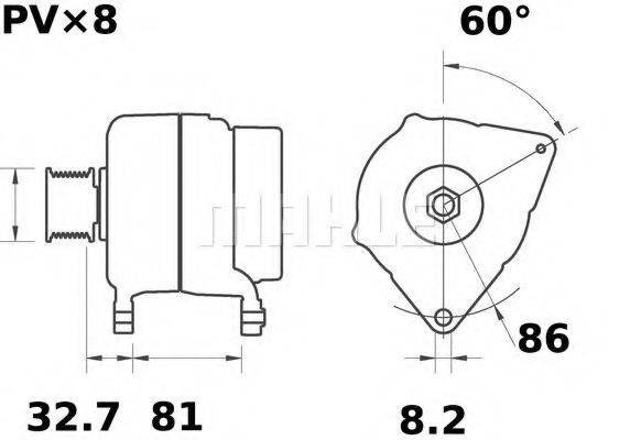 MAHLE ORIGINAL MG 246