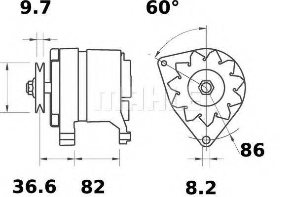 MAHLE ORIGINAL MG 241
