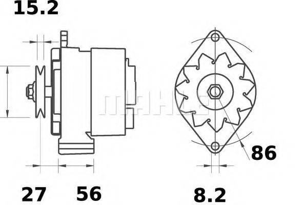 MAHLE ORIGINAL MG 215