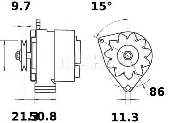 MAHLE ORIGINAL MG 130