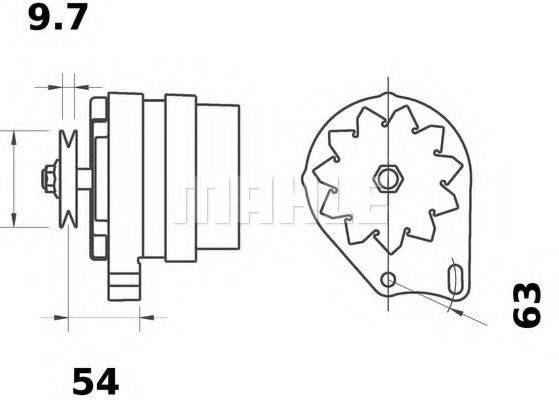 MAHLE ORIGINAL MG 112