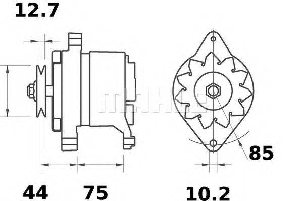 MAHLE ORIGINAL MG 86