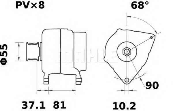 LANDINI 6504815J90 Генератор