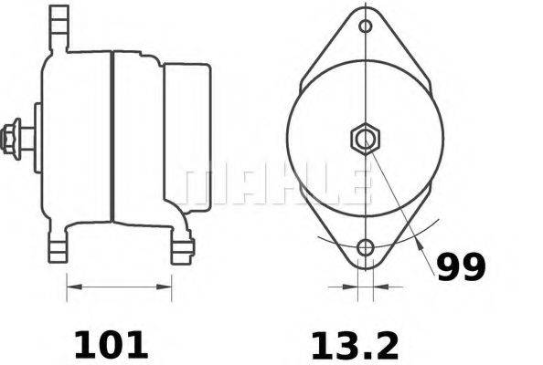 MAHLE ORIGINAL MG 41