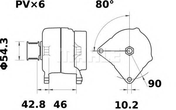 MAHLE ORIGINAL MG 31