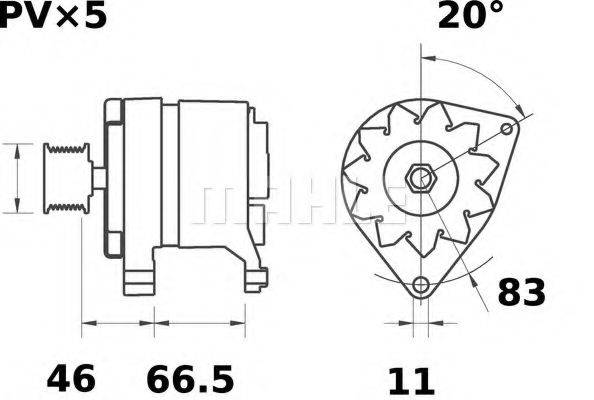 MAHLE ORIGINAL MG 12