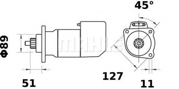 MAHLE ORIGINAL MS 578
