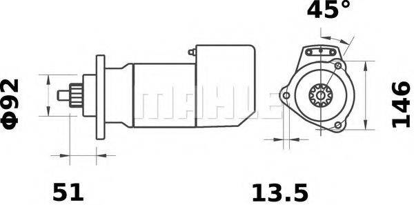 MAHLE ORIGINAL MS 574