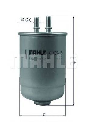 MAHLE ORIGINAL KL 485/16D
