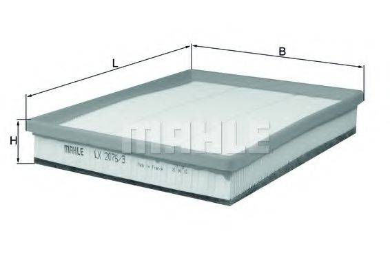 MAHLE ORIGINAL LX 2076/3