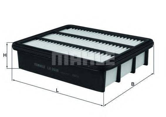 MAHLE ORIGINAL LX 3539