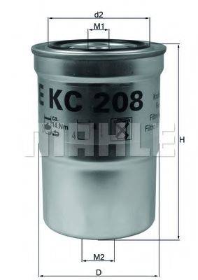 MAHLE ORIGINAL KC 208