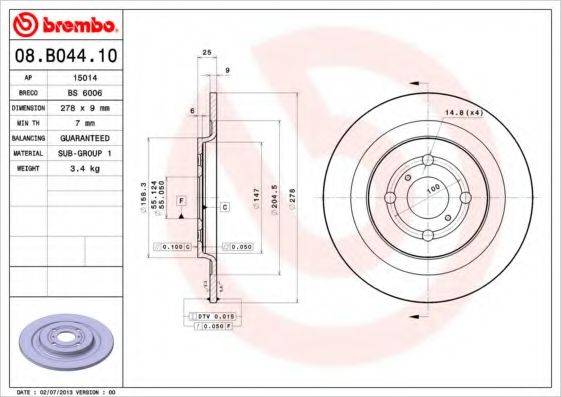 BRECO BS 6006