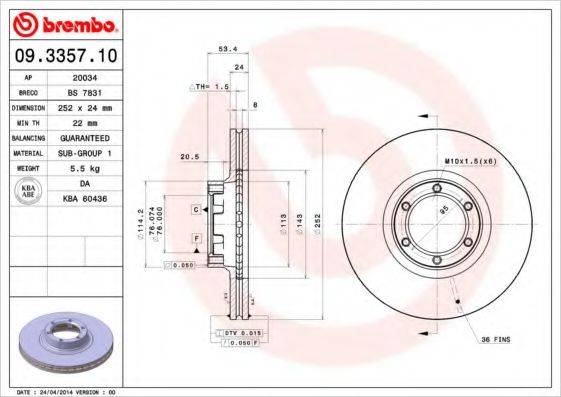 BRECO BS 7831