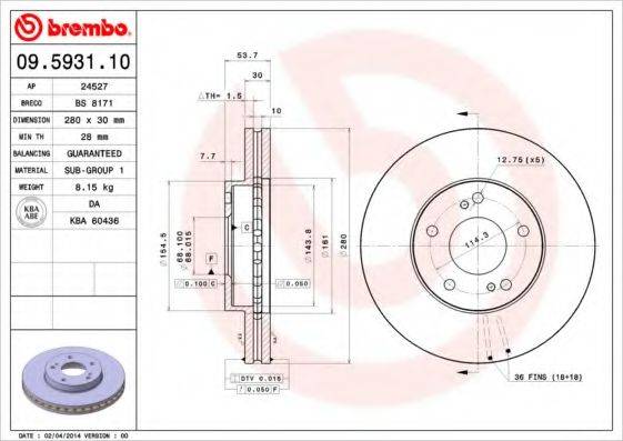 BRECO BS 8171