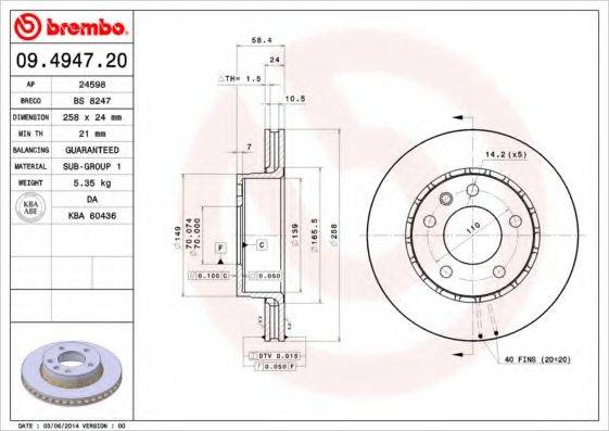 BRECO BS 8247