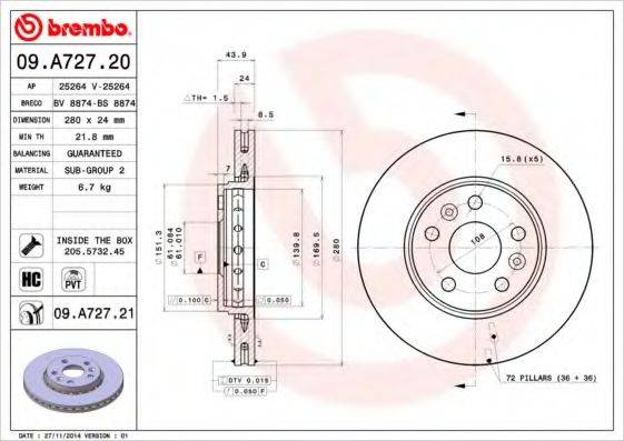 BRECO BS 8874