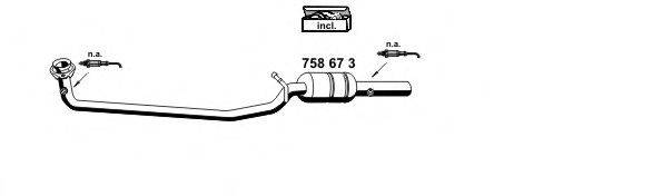 ERNST 100447 Система випуску ОГ